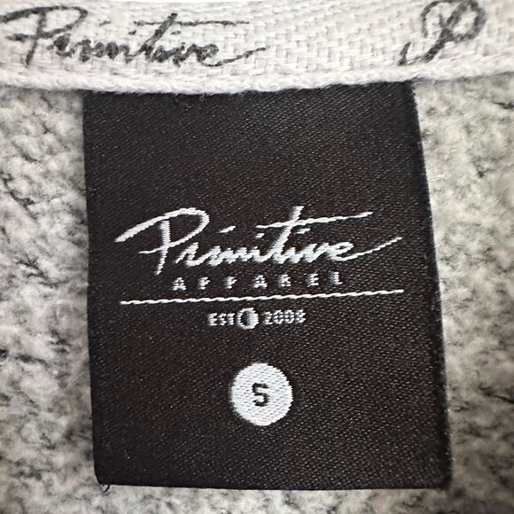 Primitive Kraken Hooded Sweatshirt Top Small All Over Print Skater Streetwear - Picture 4 of 13